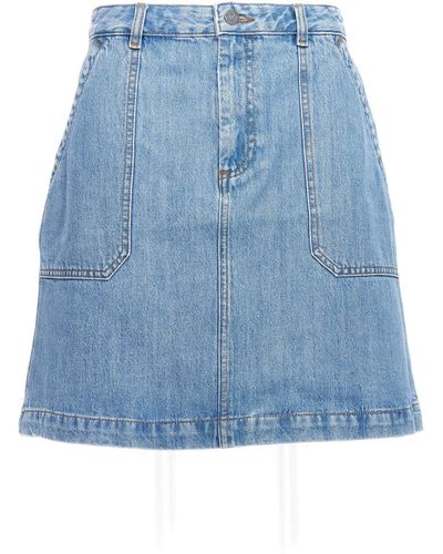 A.P.C. Lea Skirts - Blue