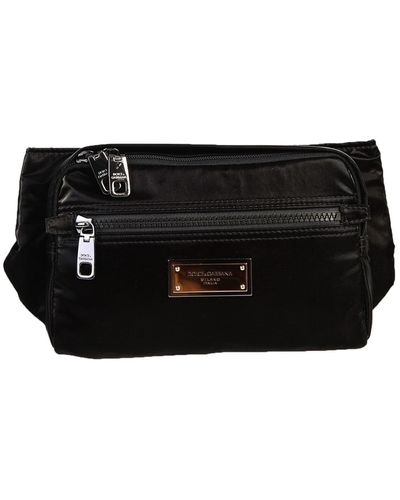 Dolce & Gabbana Nylon Belt Bag - Black