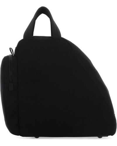 Prada Canvas Travel Bag - Black