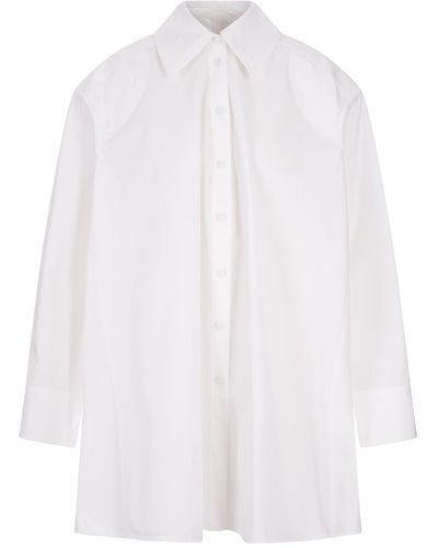 Jil Sander Cotton Voluminous Shirt - White