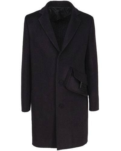 Fendi Wool Coat - Black
