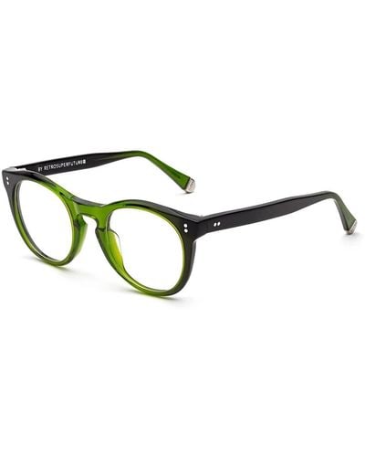 Retrosuperfuture Super Numero 28 Glasses - Green