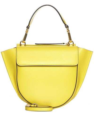 Wandler Hortensia Leather Mini Bag - Yellow