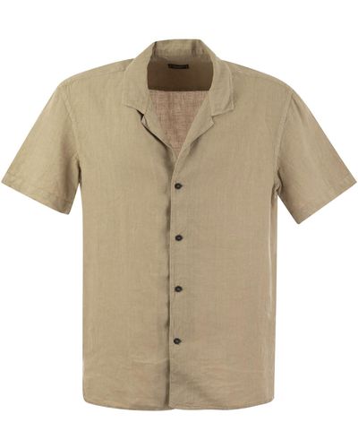Peserico Linen Shirt - Natural