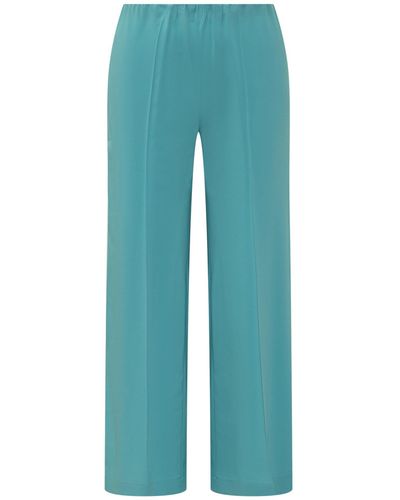 Jucca Palazzo Trousers - Blue