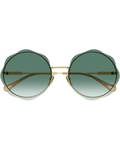 Chloé Ch0202S 002 Sunglasses - Green