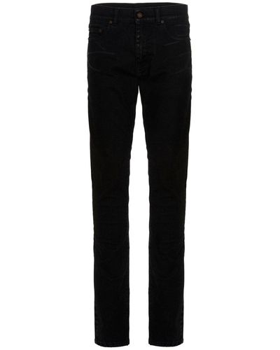 Saint Laurent Valdmir Skinny Jeans - Black