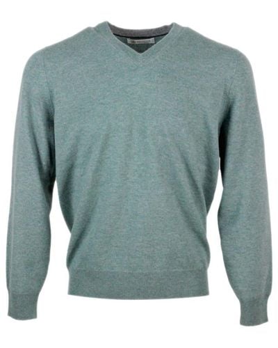 Brunello Cucinelli Sweaters - Blue