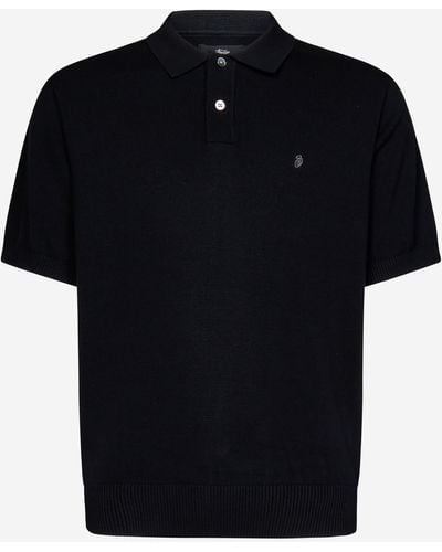 Stussy Polo Shirt - Black