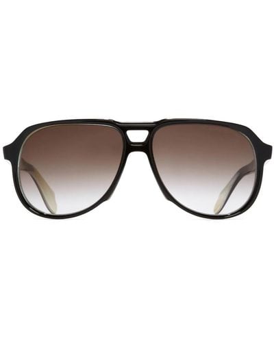 Cutler and Gross 9782 02 Sunglasses - Brown