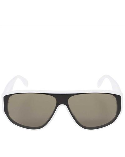 Alexander McQueen Logo Sunglasses - Grey