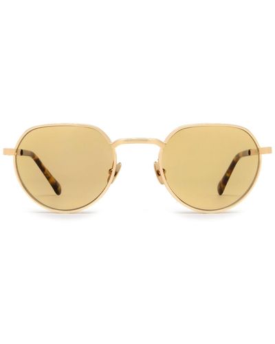 Moscot Smendrik Sun Gold Sunglasses - Metallic