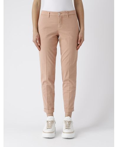 Fay Pant. Chinos F.Do 17 Trousers - Natural