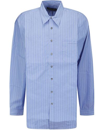 Y. Project Scrunched Shirt - Blue