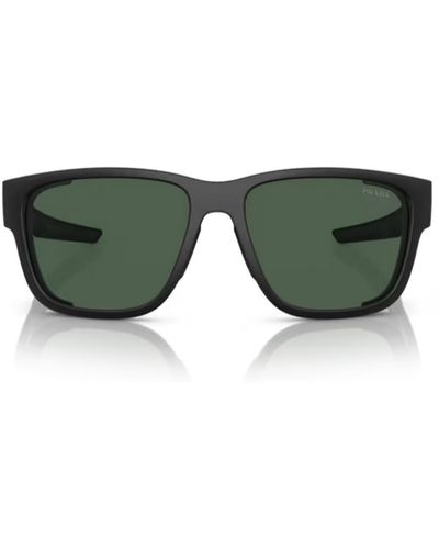 Prada Linea Rossa Ps07Ws 1Bo06U Sunglasses - Green