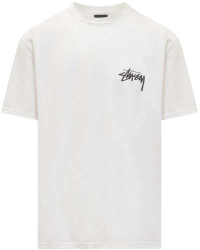 Stussy Classic Dot T-shirt - White