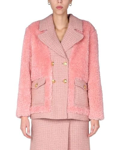 Boutique Moschino Mat Jacket - Pink