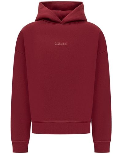 DSquared² Nyc Hoodie - Red