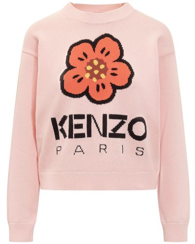 KENZO Boke Flower Sweater - Pink