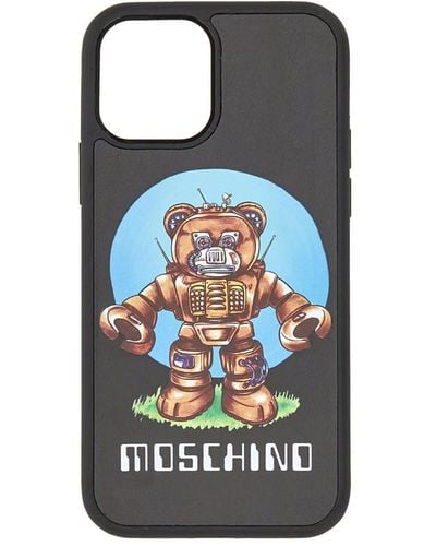 Moschino Compatible With Iphone 12 Pro - Gray