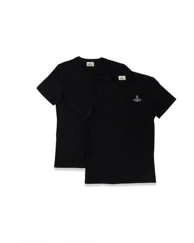 Vivienne Westwood Pack Of Two T-Shirts - Black