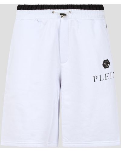 Philipp Plein Jogging Shorts - White