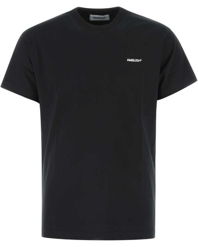Ambush Black Cotton T-shirt Set