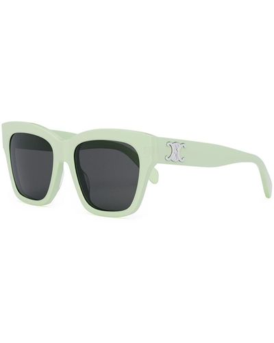 Celine Cl40253i 93a Sunglasses - Green
