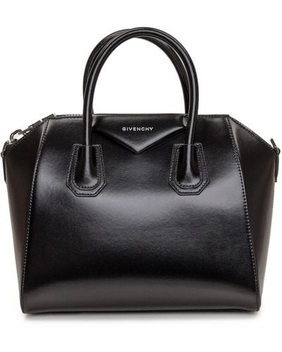 Givenchy Antigona Small Leather Handbag - Black