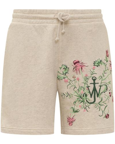 JW Anderson Pol Thistle Short Trousers - Natural