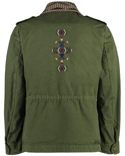 Bazar Deluxe Durango Unlined Cotton Jacket - Green