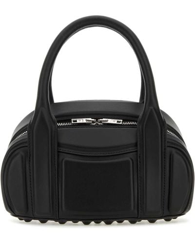 Alexander Wang Nappa Leather Roc Small Handbag - Black