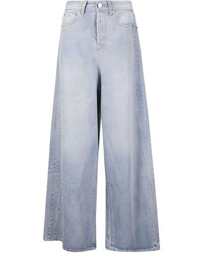 Vetements Destroyed Jeans - Blue