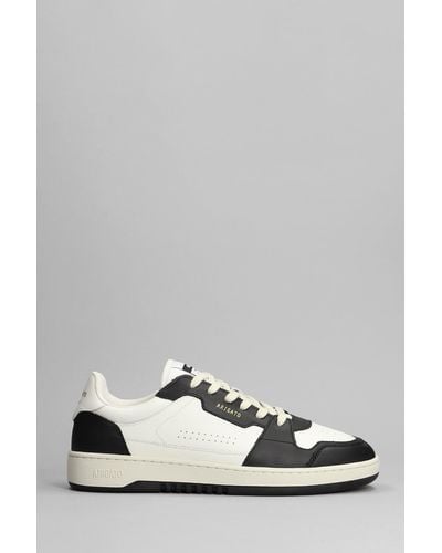 Axel Arigato Dice Lo Suede And Recycled Polyester Low-top Sneakers - White