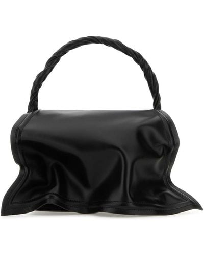 Y. Project Leather Handbag - Black
