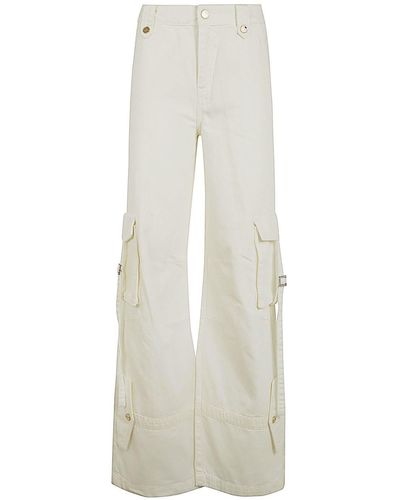 Blugirl Blumarine Cargo Trousers - White