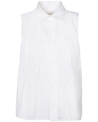 Sacai Popeline Shirt - White