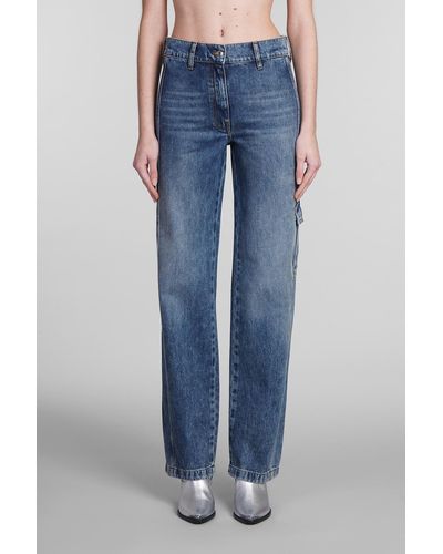 IRO Nerina Jeans In Blue Cotton