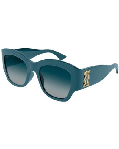 Cartier Ct 0304 Sunglasses - Blue