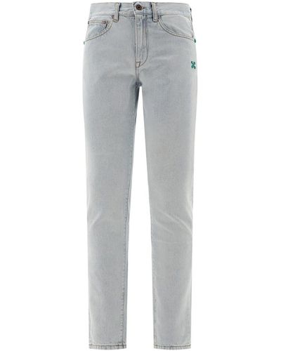 Off-White c/o Virgil Abloh Denim Jeans - Grey