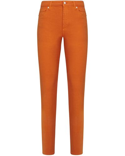 Kiton Jns Pants Cotton - Orange