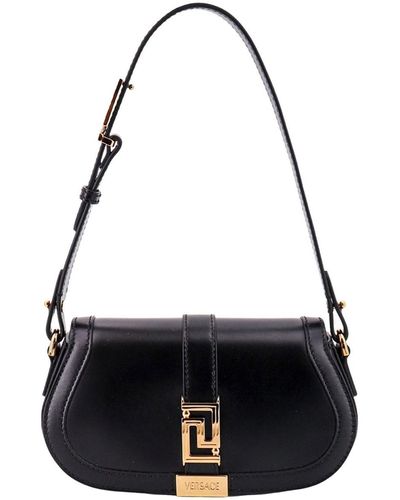 Versace Greca Goddess Mini Bag - Black