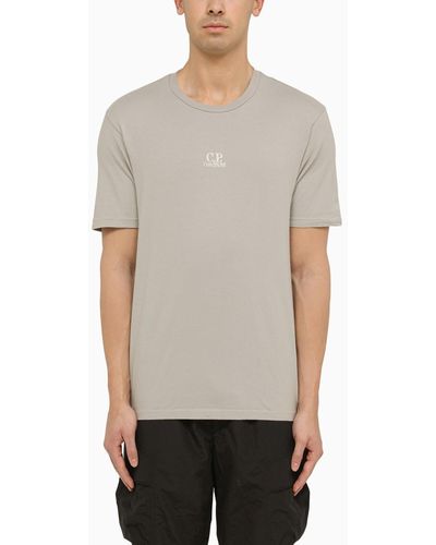 C.P. Company T-Shirt With Logo - Gray