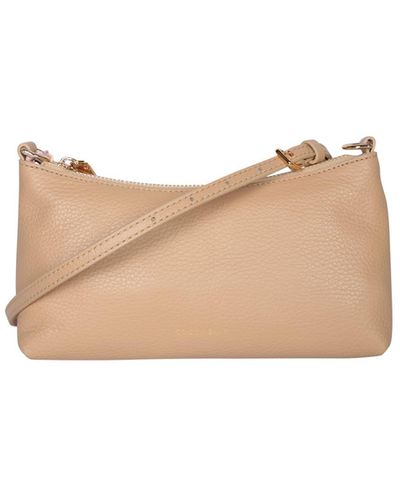 Coccinelle Aura Leather Bag - White