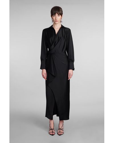 Jonathan Simkhai Onyx Dress In Black Rayon