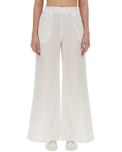 Fabiana Filippi Linen Trousers - White