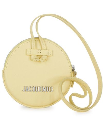 Jacquemus Le Pitchou Round Coin Purse - Metallic
