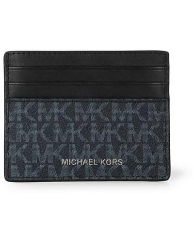 MICHAEL Michael Kors All-over Logo Cardholder - Black