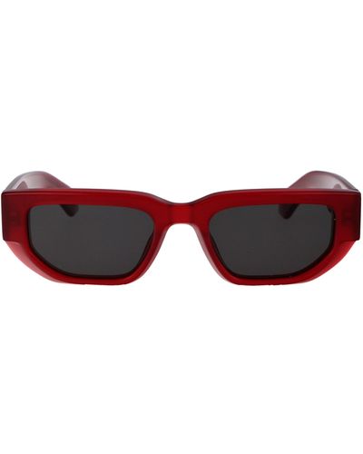 Off-White c/o Virgil Abloh Off- Sunglasses - Red