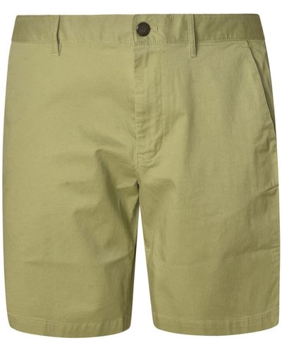 Michael Kors Regular Plain Trouser Shorts - Green
